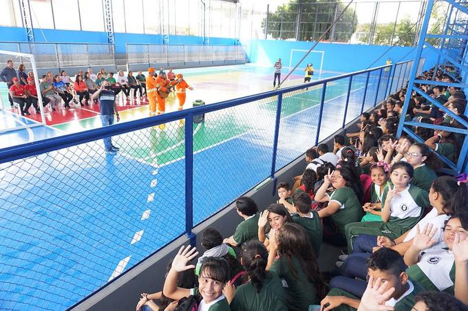 Projeto leva educação ambiental aos estudantes - Foto: Cleomir Santos/Semed