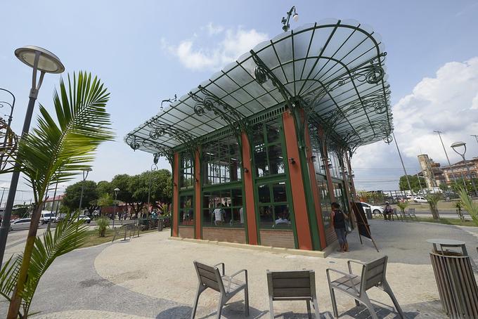 O Pavilhão Universal foi totalmente restaurado