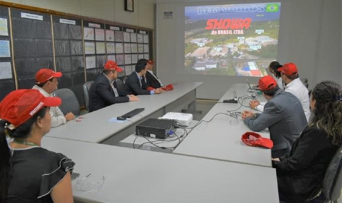 Em visita à Showa, superintendente da Suframa agradeceu a confiança no modelo ZFM - Foto: Divulgação/Suframa