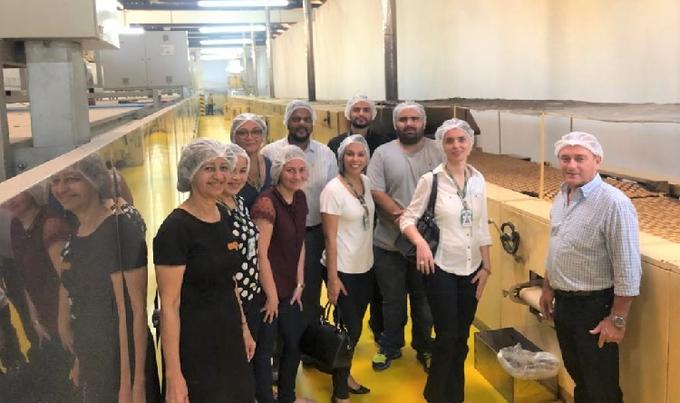 A visita da equipe da Suframa à Miragina objetivou integração com empresas incentivadas - Foto: Divulgação/Suframa