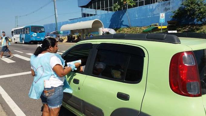 Campanha 'Coração Azul' visa conscientizar sobre tráfico humano - Foto: Divulgação/Sejusc