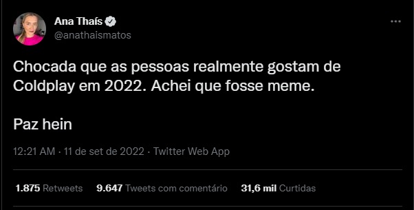 Foto: Reprodu&ccedil;&atilde;o/ Twitter