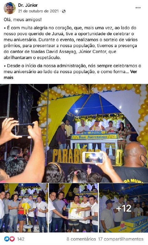 Foto: Reprodu&ccedil;&atilde;o Redes Sociais 