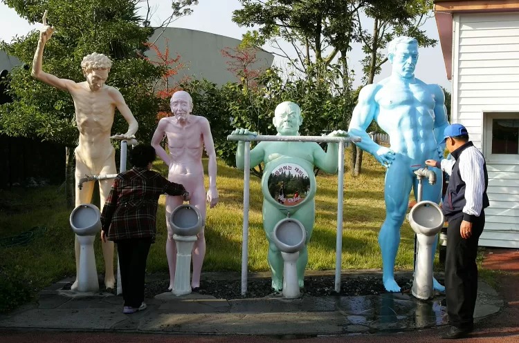 Obra do Jeju Loveland - Imagem: Chung Sung-Jun/Getty Images