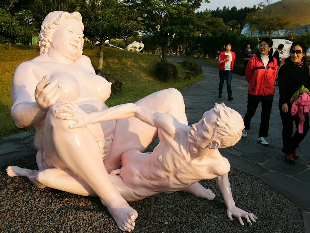 Obra do Jeju Loveland - Imagem: Chung Sung-Jun/Getty Images