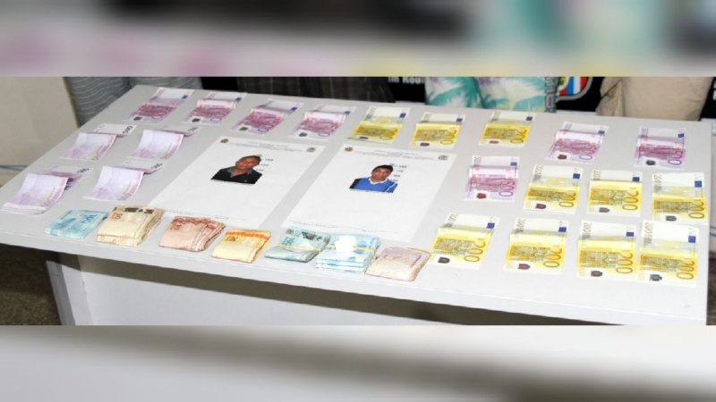 Dinheiro apreendido do roubo na casa de c&acirc;mbio. - Foto: Divulga&ccedil;&atilde;o PC-AM