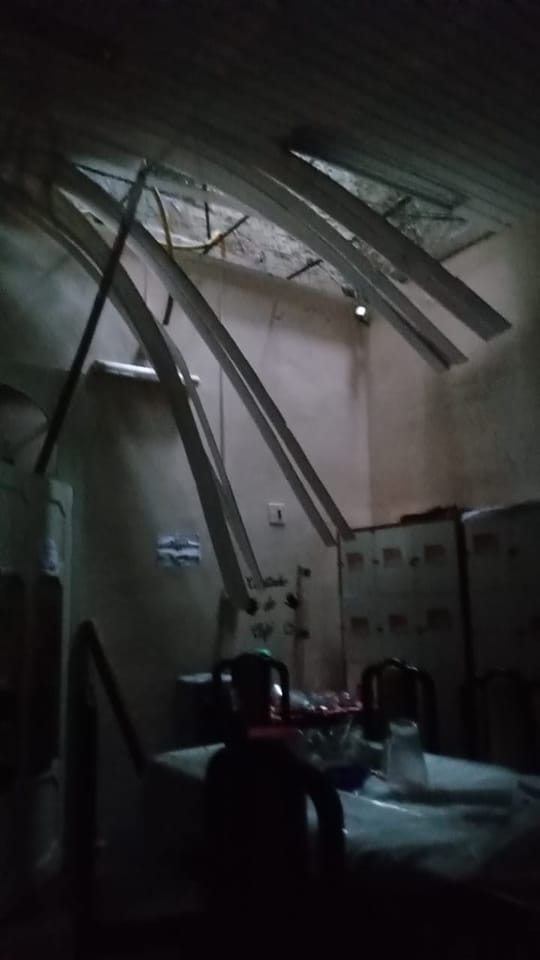 Foro de escola destru&iacute;do - Foto: Reprodu&ccedil;&atilde;o