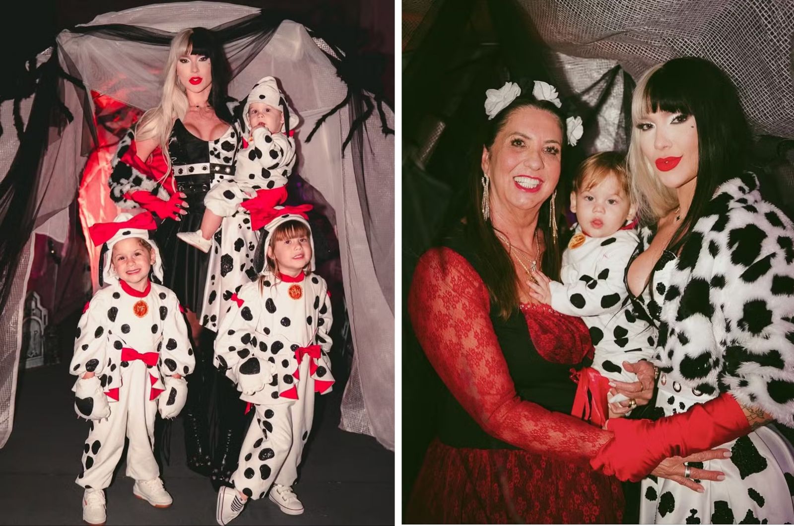 Influenciadora levou todos os filhos e a m&atilde;e para a viagem.