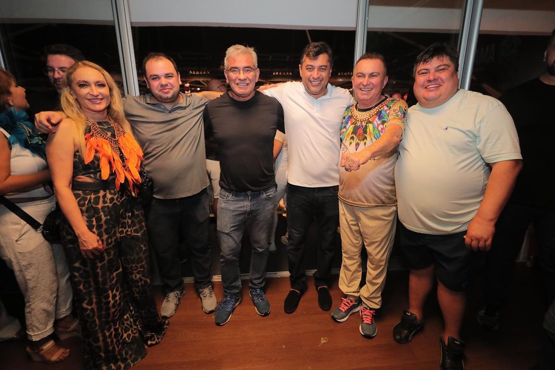 Wilson Lima e o ex-deputado e ex-secret&aacute;rio da Semulsp, Sab&aacute; Reis - Foto: Reprodu&ccedil;&atilde;o Instagram