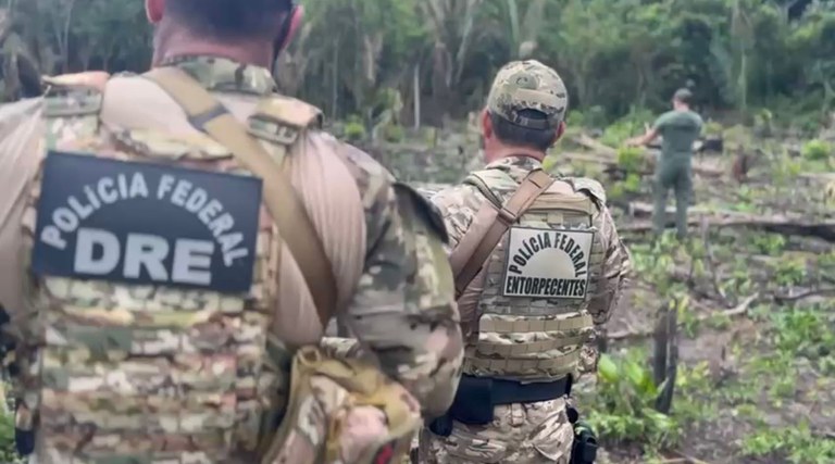 Agentes em a&ccedil;&atilde;o - Foto: Divulga&ccedil;&atilde;o PF