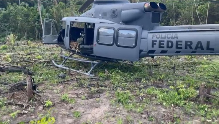 Helic&oacute;ptero - Foto: Divulga&ccedil;&atilde;o PF