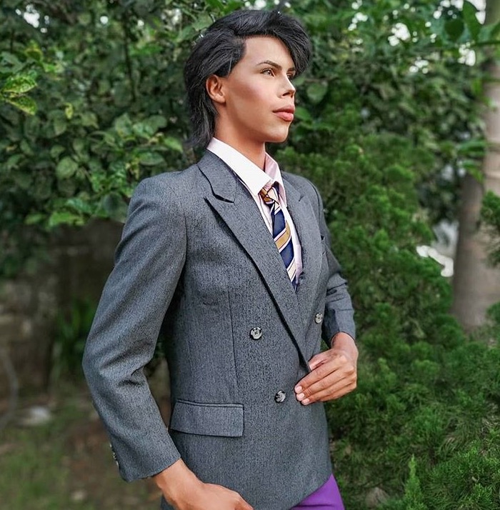 Adolescente leva cerca de 4 horas para produ&ccedil;&atilde;o - Foto: Reprodu&ccedil;&atilde;o/ Instagram