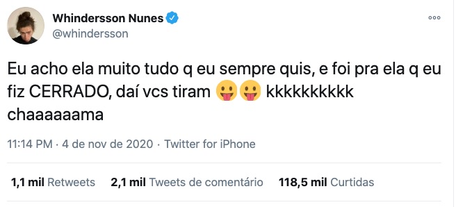 Foto: Reprodu&ccedil;&atilde;o/ Twitter 