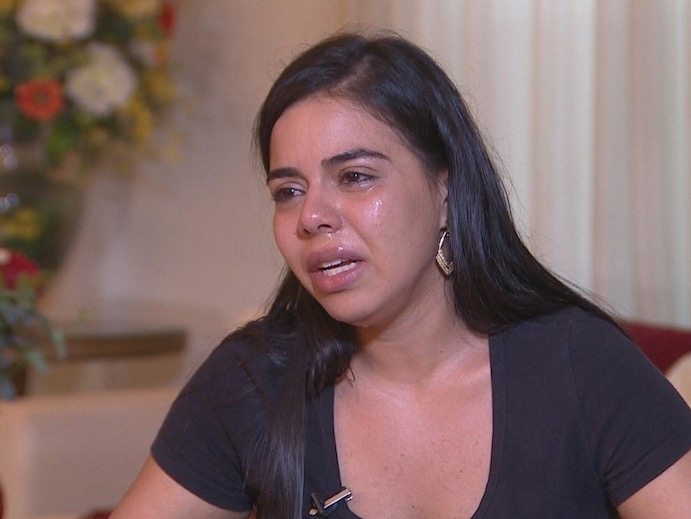 Fab&iacute;ola, esposa do advogado Wilson