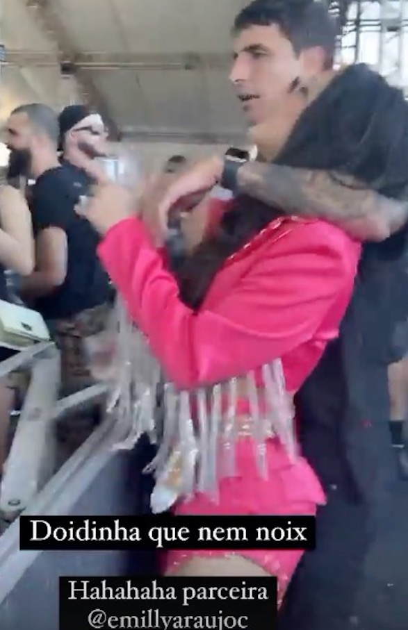 Prior e Emilly em festa - Imagem: Reprodu&ccedil;&atilde;o/Instagram