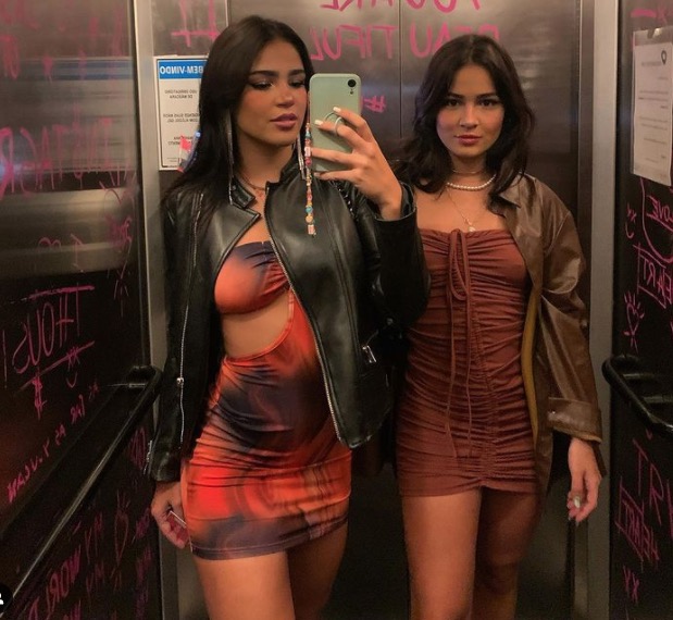 Giovanna e a irm&atilde;, a atriz Giulia Buscacio