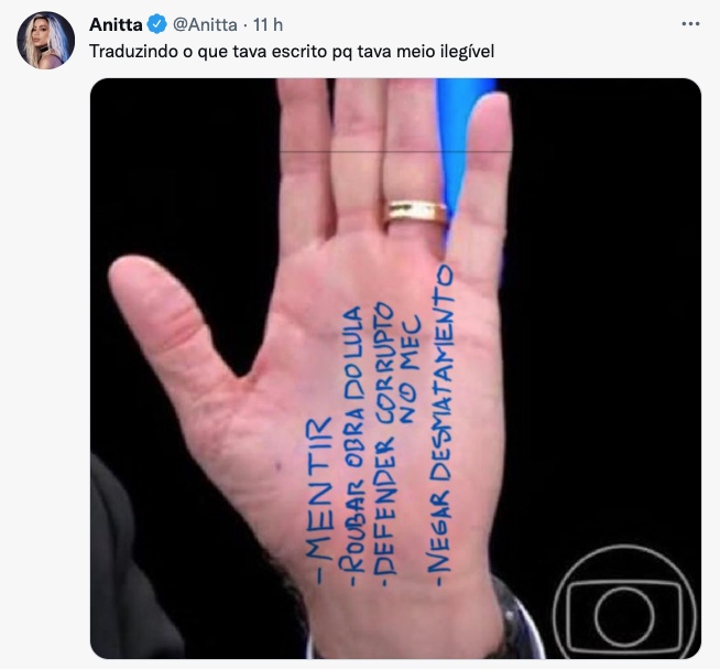 Imagem: Reprodu&ccedil;&atilde;o/Twitter