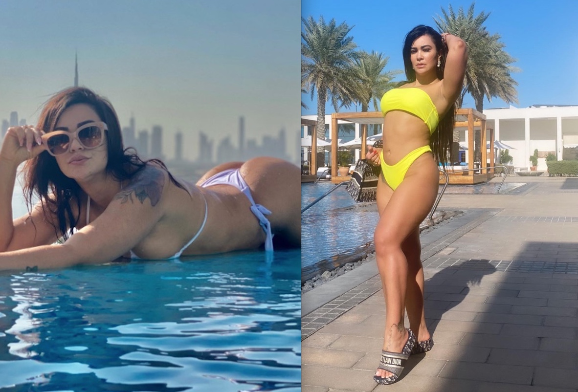 Tati Neves em Dubai - Fotos: Reprodu&ccedil;&atilde;o/Facebook