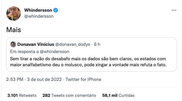 Fotos: Reprodu&ccedil;&atilde;o / Twitter