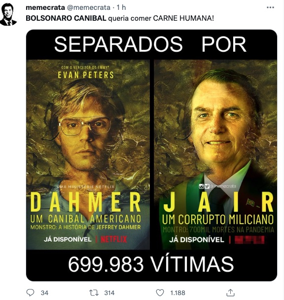 Foto: Reprodu&ccedil;&atilde;o / Twitter