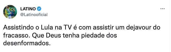 Imagem: Reprodu&ccedil;&atilde;o/Twitter