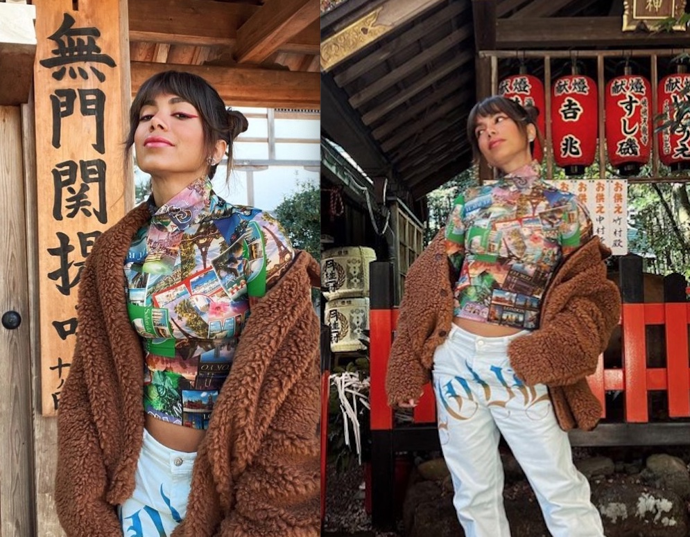 Anita no Jap&atilde;o - Fotos: Reprodu&ccedil;&atilde;o/Instagram