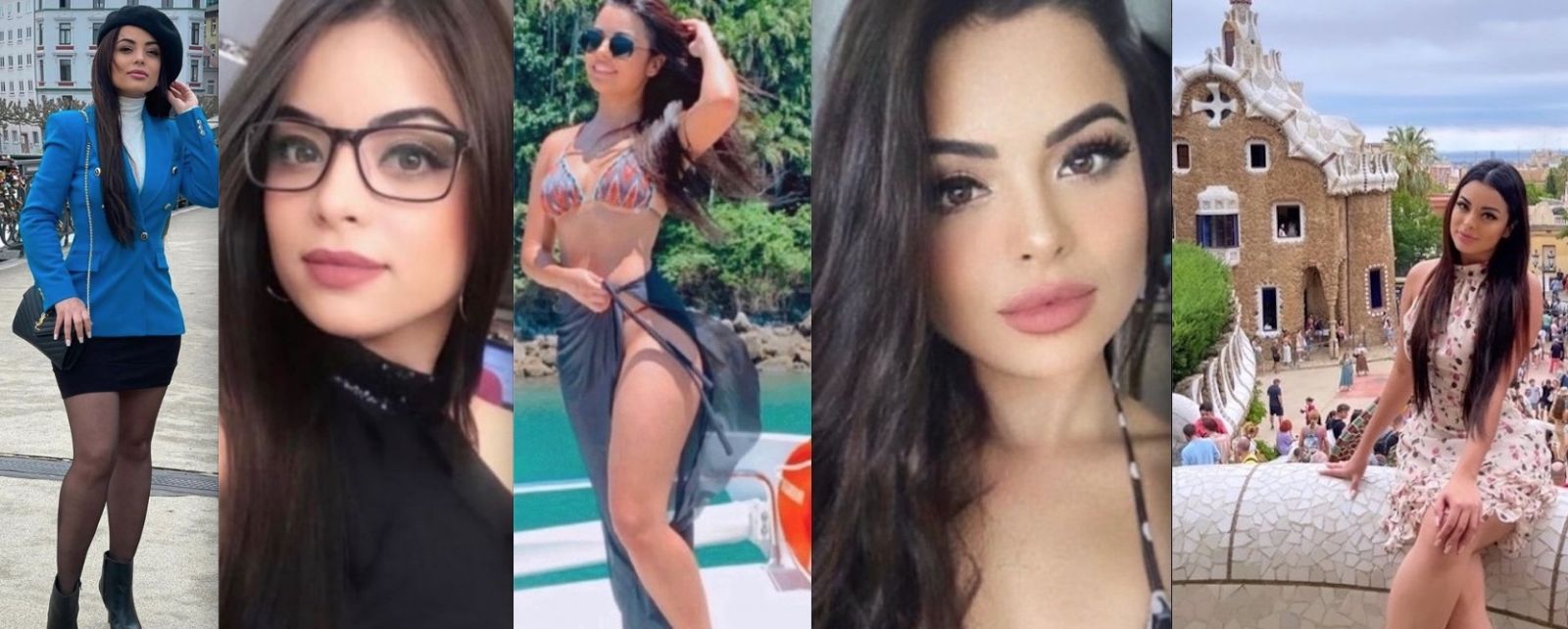 Ingrid Lana &eacute; apontada por Leo Dias como segunda amante do jogador. Fotos: Instagram