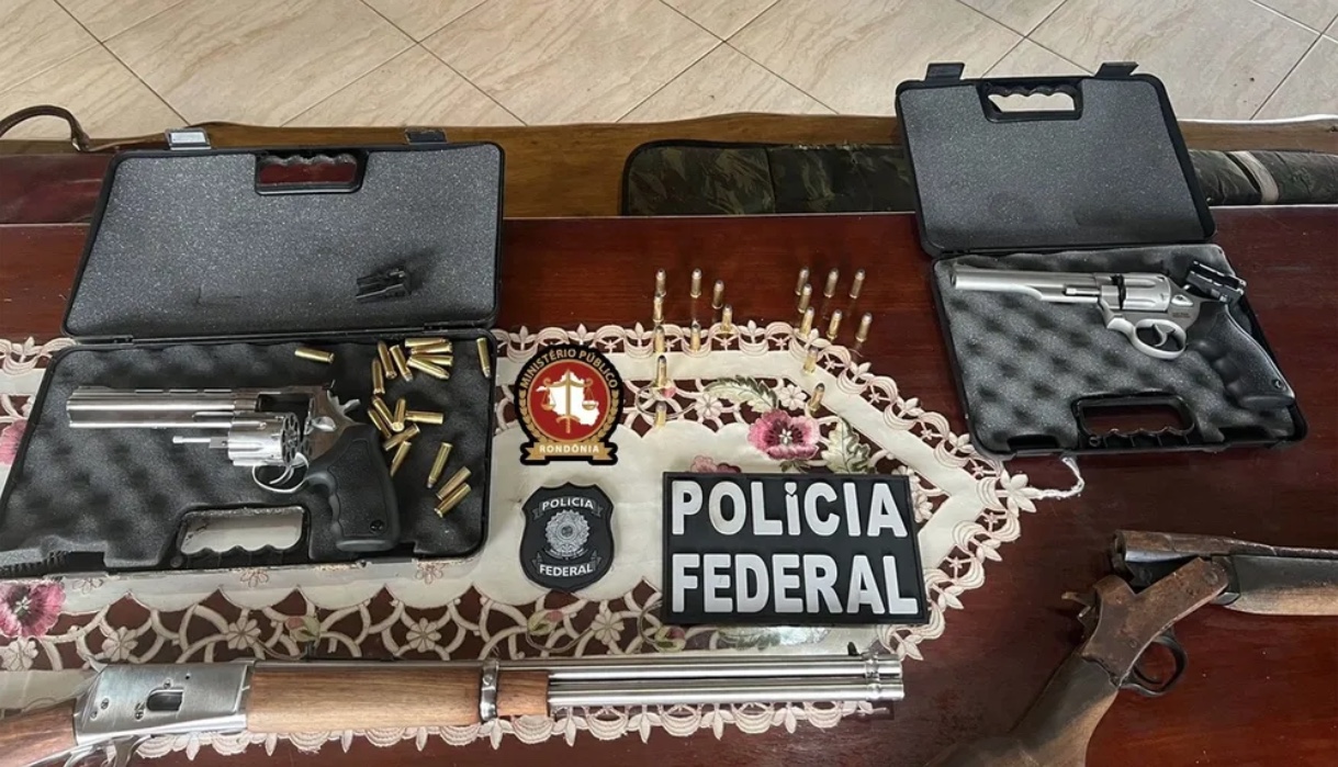 MP de Rond&ocirc;nia e Pol&iacute;cia Federal realizam opera&ccedil;&atilde;o conjunta para desarticular associa&ccedil;&atilde;o criminosa em Colorado do Oeste &mdash; Foto: MP RO/Divulga&ccedil;&atilde;o
