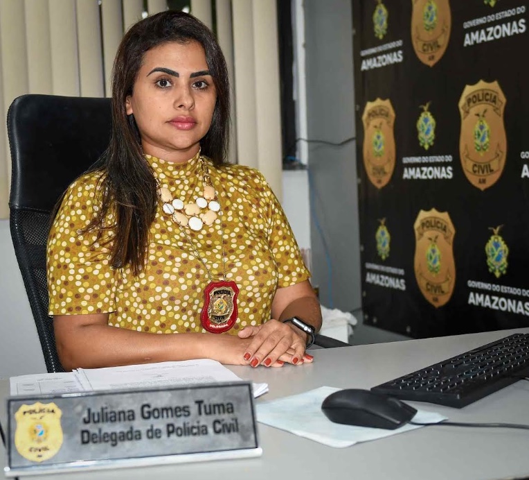 Delegada Juliana Tuma - Foto: Erlon Rodrigues/PC-AM