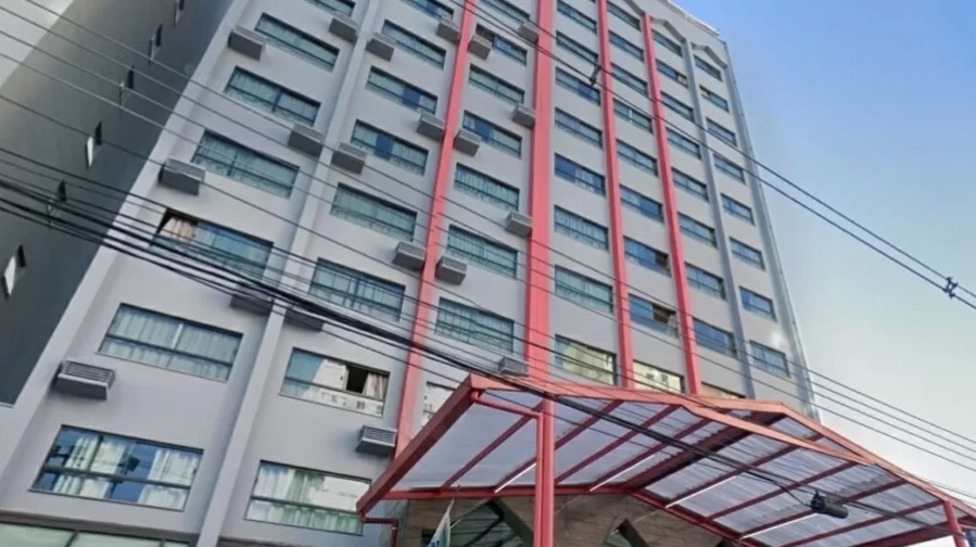 Hotel no centro de Curitiba em que Jos&eacute; foi encontrado morto - Foto: Reprodu&ccedil;&atilde;o Google street view