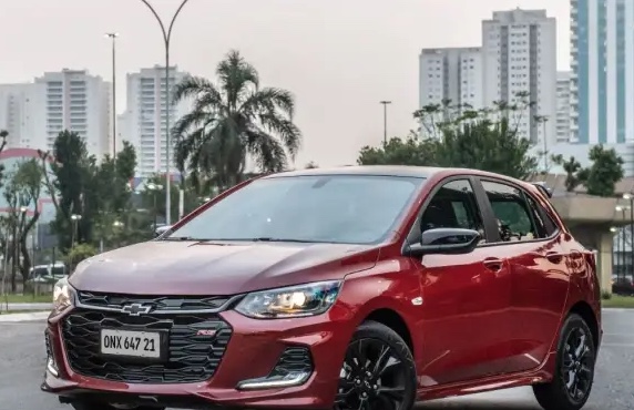 9&ordm; Lugar &ndash; Chevrolet Onix, vers&atilde;o 10TAT RS (produzidos at&eacute; Jan/23), motor 1.0T &ndash; 12 V Foto: Divulga&ccedil;&atilde;o