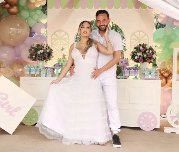 William e a esposa Mellody Barreto - Foto: Reprodu&ccedil;&atilde;o/Instagram