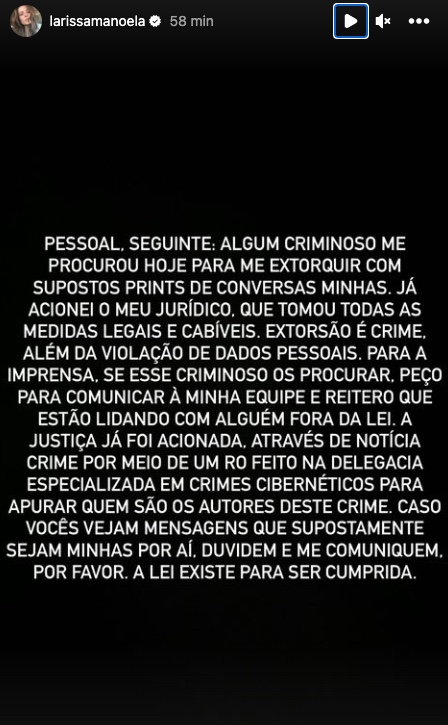 Imagem: Reprodu&ccedil;&atilde;o/Instagram