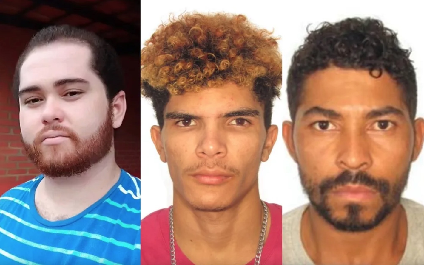 Lucas Borges de Azevedo, Ra&iacute; Nunes da Silva e Marciano Francisco da Silva foram encontrados mortos &mdash; Foto: PC-GO