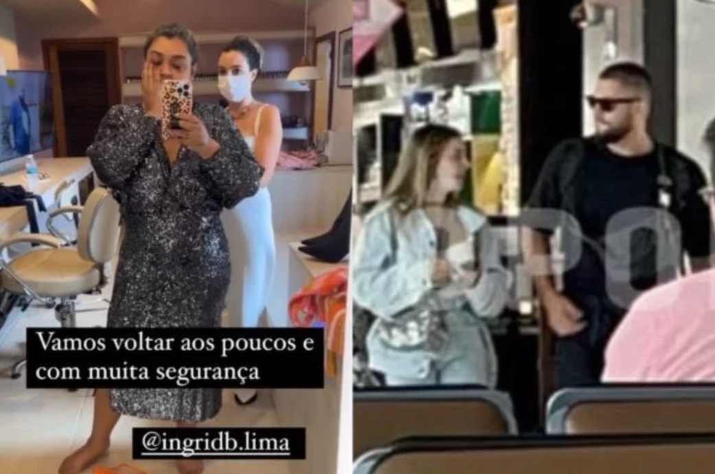 Antes de tudo isso, Preta postava fotos com Ingrid e divulgava o seu trabalho.