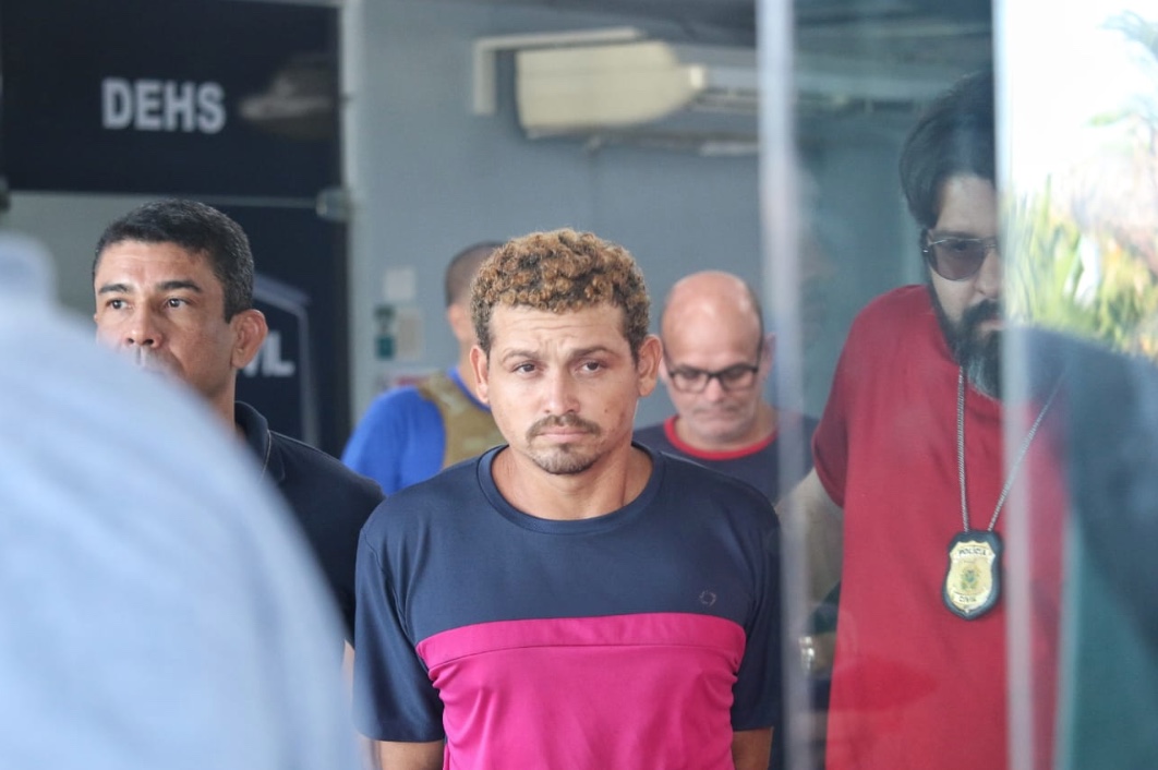 Suspeito Jos&eacute; Henrique Silva de Souza. - Foto: Jander Robson / Portal do Holanda