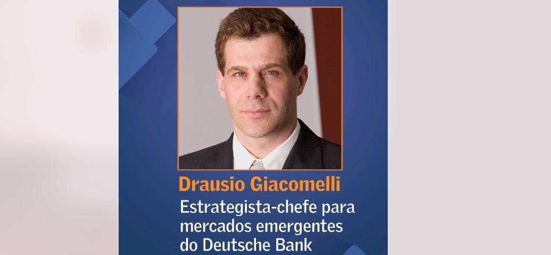  Drausio Giacomelli &eacute; diretor de pesquisa de mercados emergentes em um dos maiores bancos da Alemanha, o Deutsche Bank. Foto: YouTube