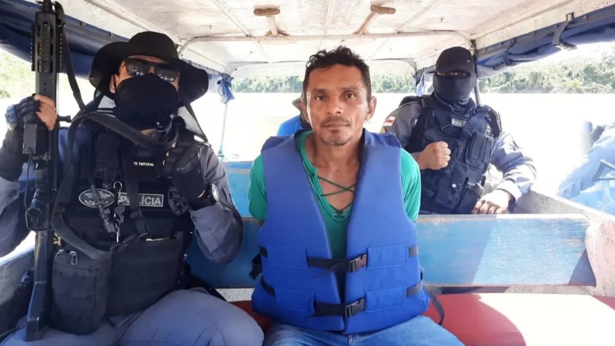 Suspeito Amarildo da Costa de Oliveira. - Foto: Reprodu&ccedil;&atilde;o/TV Globo