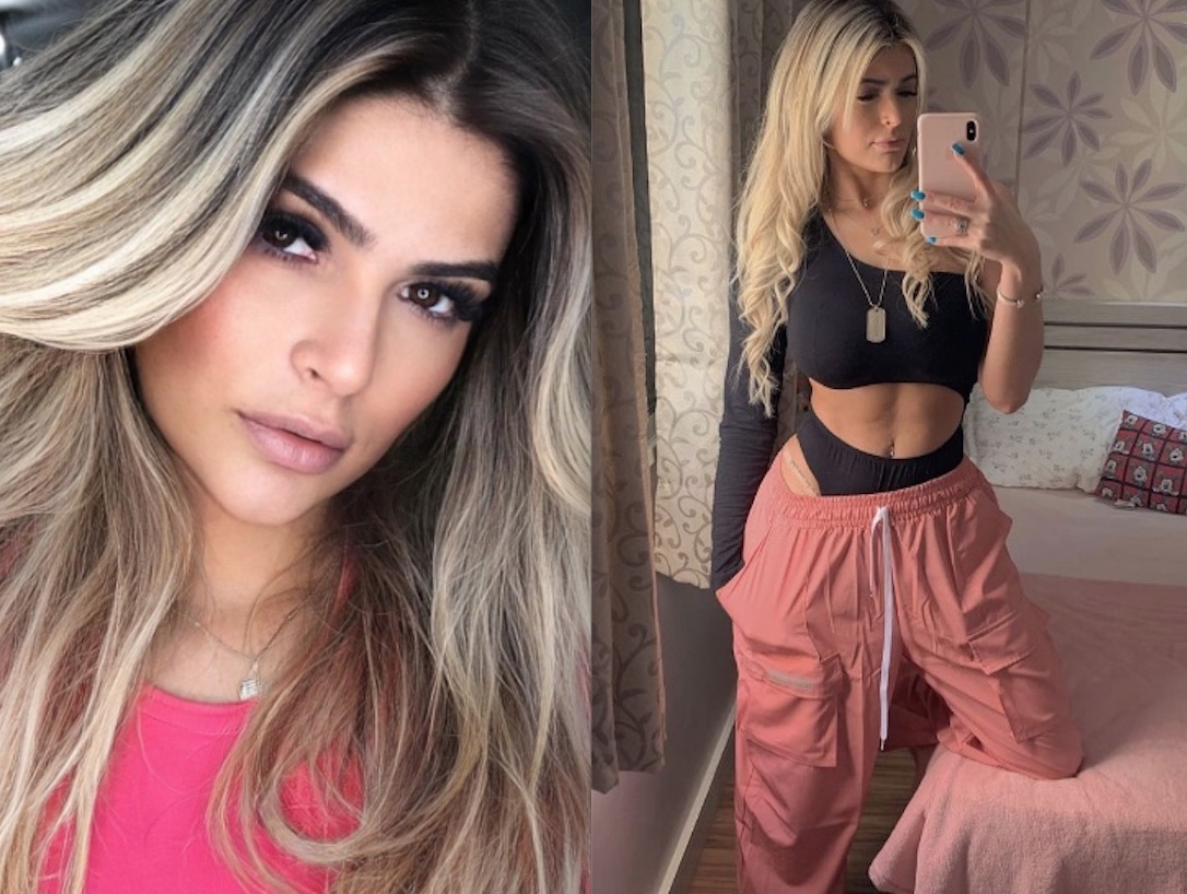 Sinttya Ramos &eacute; apontada como amante do jogador - Fotos: Reprodu&ccedil;&atilde;o/Instagram