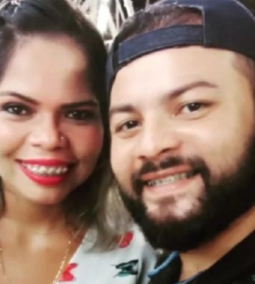 V&iacute;tima Raphaella e o suspeito Francisco. - Foto: Reprodu&ccedil;&atilde;o