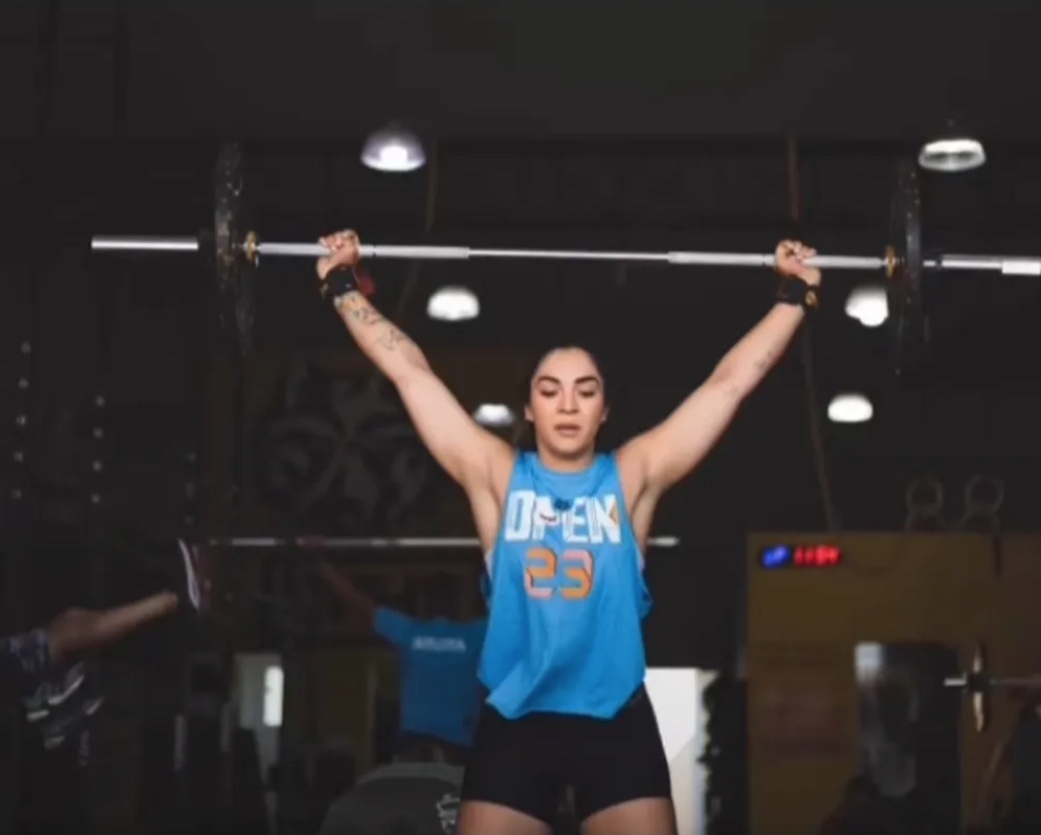 Evelyn Santos tinha crossfit como hobby &mdash; Foto: Elis&acirc;ngela Souza/Arquivo Pessoal