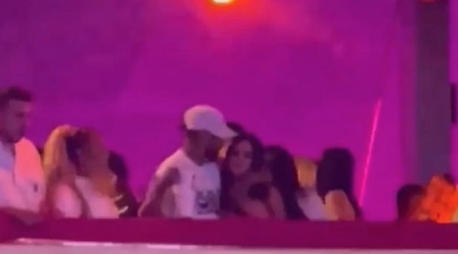 Neymar e Bruna Biancardi no 'Tardezinha' - Imagem: Reprodu&ccedil;&atilde;o/Twitter