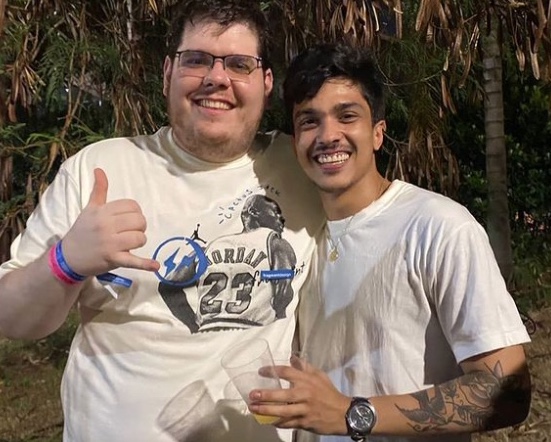 Chico Veiga &eacute; amigo de Casimiro. 