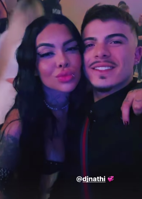 Nathi Rodrigues e Thomaz Costa - Foto: Reprodu&ccedil;&atilde;o/Instagram