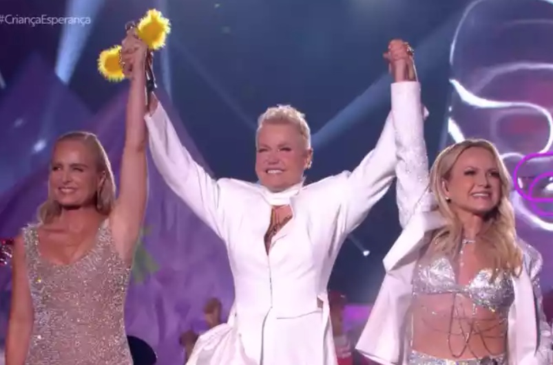 Ang&eacute;lica, Xuxa e Eliana - Imagem: TV Globo