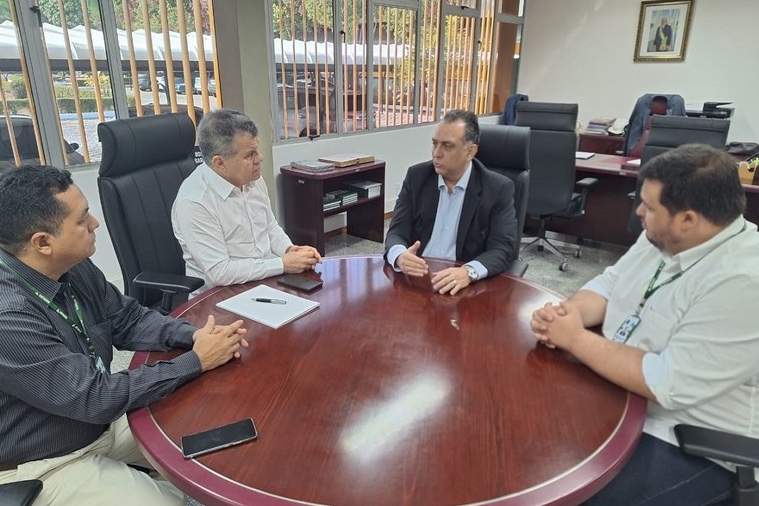 Chefes da Suframa e Cieam se reuniram nesta quinta-feira Foto: Divulga&ccedil;&atilde;o