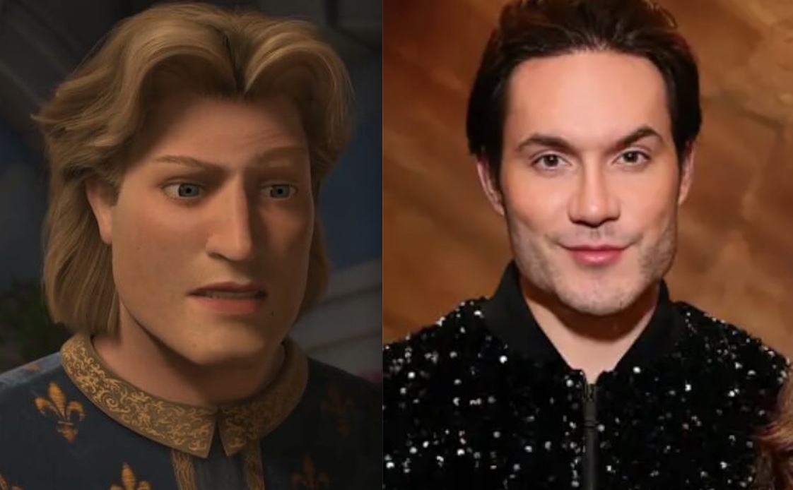 Eliezer chegou a ser comparado com o Pr&iacute;ncipe Encantado, de Shrek - Imagens: Divulga&ccedil;&atilde;o