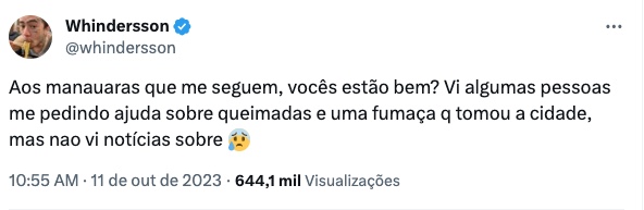 Imagem: Reprodu&ccedil;&atilde;o/Twitter