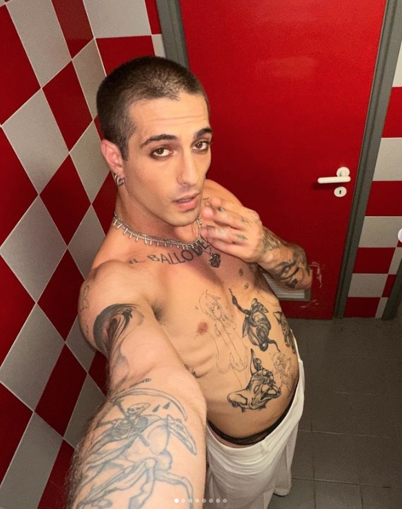 Cantor italiano Damiano David - Foto: Reprodu&ccedil;&atilde;o/Instagram