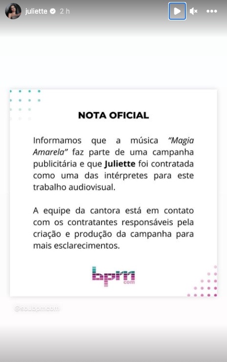 Imagem: Reprodu&ccedil;&atilde;o/Instagram